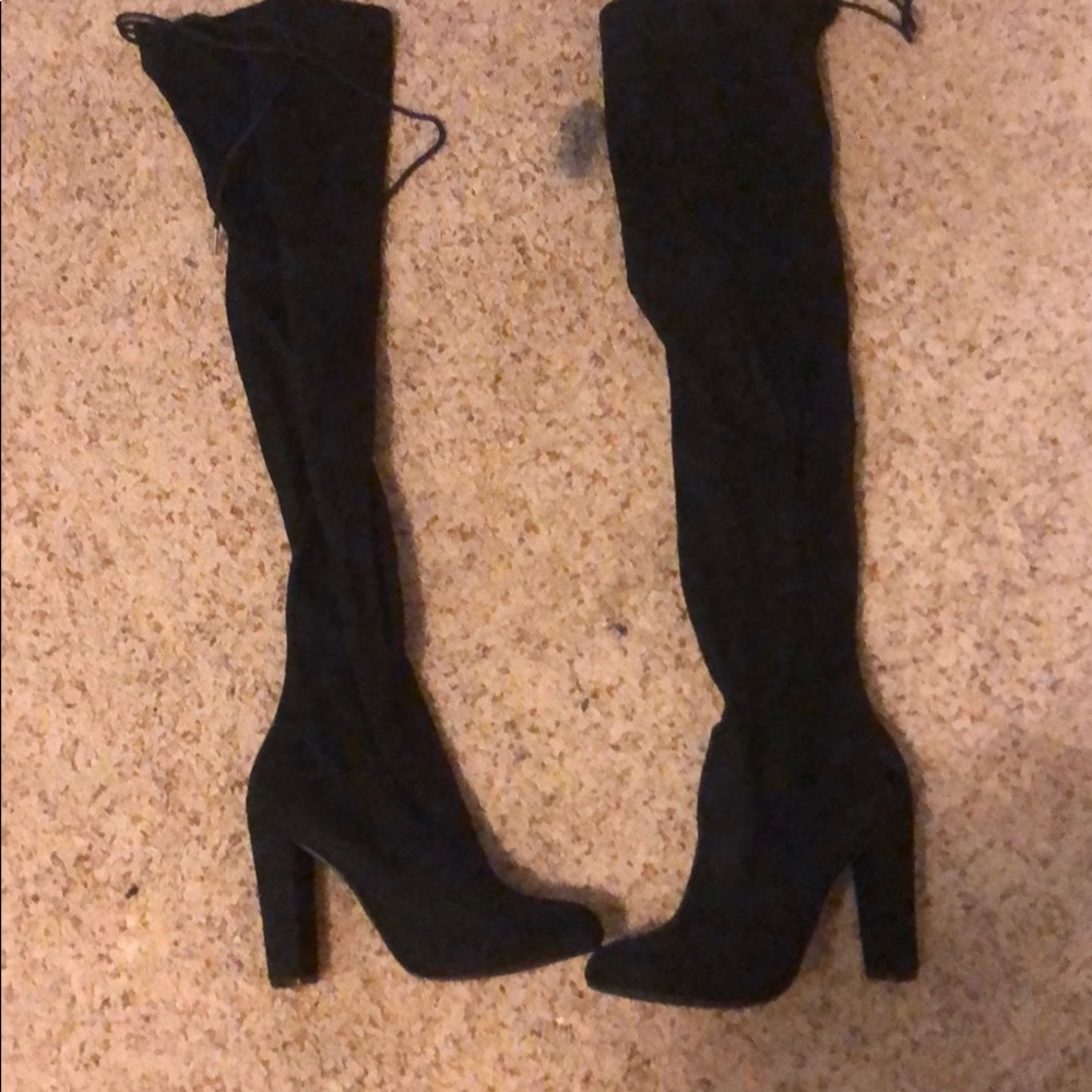 Knee High Black Boots